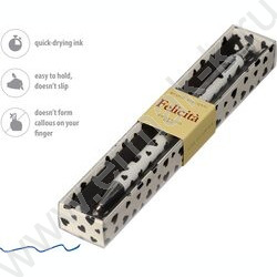 Ручка шар авт Felicita Сердечки /мет. корп./ футляр цвет чернил синий 0,7мм NEW | Фото 5