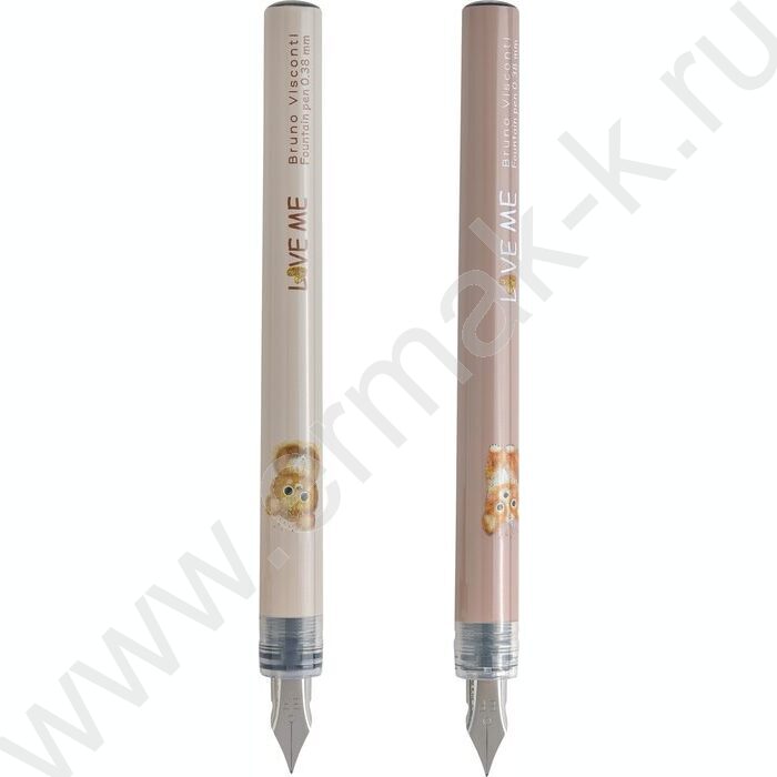 Ручка перьевая LOVE ME 0,38мм одноразовая NEW | Фото 1