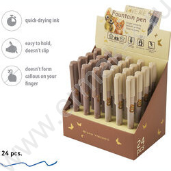 Ручка перьевая LOVE ME 0,38мм одноразовая NEW | Фото 4