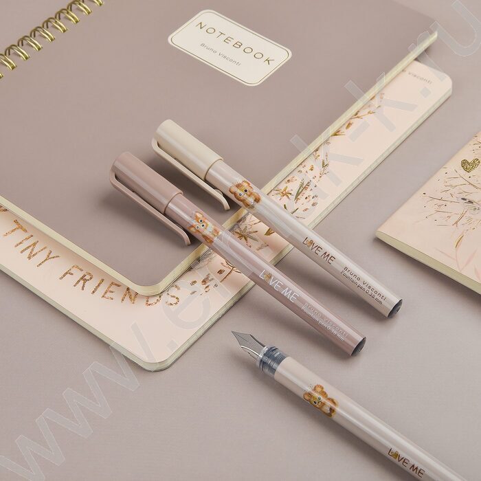 Ручка перьевая LOVE ME 0,38мм одноразовая NEW | Фото 7