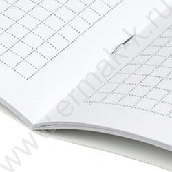 Блокнот  32л 120*185 "Сердечки на белом" /клетка, мат.лам., выб. УФ-лак, мягкий переплёт (2 скоб NEW | Фото 5