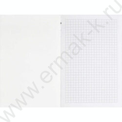 Блокнот  32л 120*185 "Сердечки на голубом" /клетка, мат.лам., выб. УФ-лак, мягкий переплёт (2 ск NEW | Фото 3