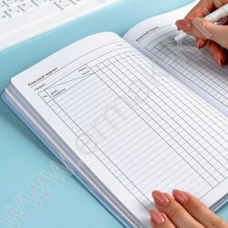 Зап. книжка учителя, преподователя 120л А5 "Натюрморт в голубых тонах" /иск.кожа "Наппа"/ляссе/л NEW | Фото 5