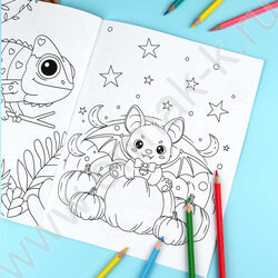 Раскраска 200*260 Любимая раскраска.Озорные зверята NEW | Фото 8