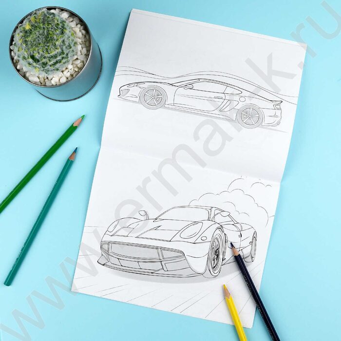 Раскраска А5 Транспорт NEW | Фото 5