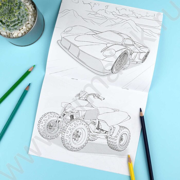 Раскраска А5 Транспорт NEW | Фото 6