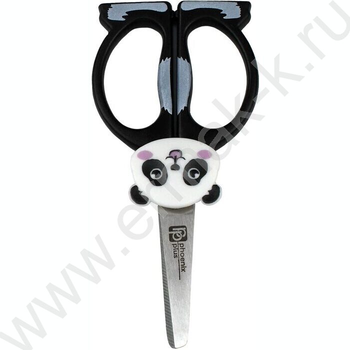 Ножницы 12*5,5см детские "Панда в очках"  /нержавеющая сталь,симметричные NEW | Фото 1