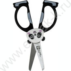 Ножницы 12*5,5см детские "Панда в очках"  /нержавеющая сталь,симметричные NEW | Фото 2