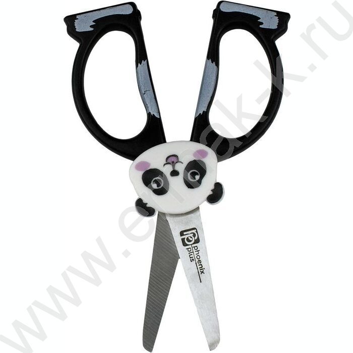 Ножницы 12*5,5см детские "Панда в очках"  /нержавеющая сталь,симметричные NEW | Фото 2