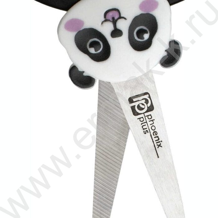 Ножницы 12*5,5см детские "Панда в очках"  /нержавеющая сталь,симметричные NEW | Фото 3