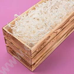 Бумажный наполнитель Белый  50г ширина 3 мм NEW | Фото 3