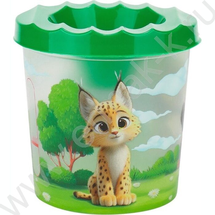 Стакан - непроливайка одинарный Забавные животные-16 NEW | Фото 1