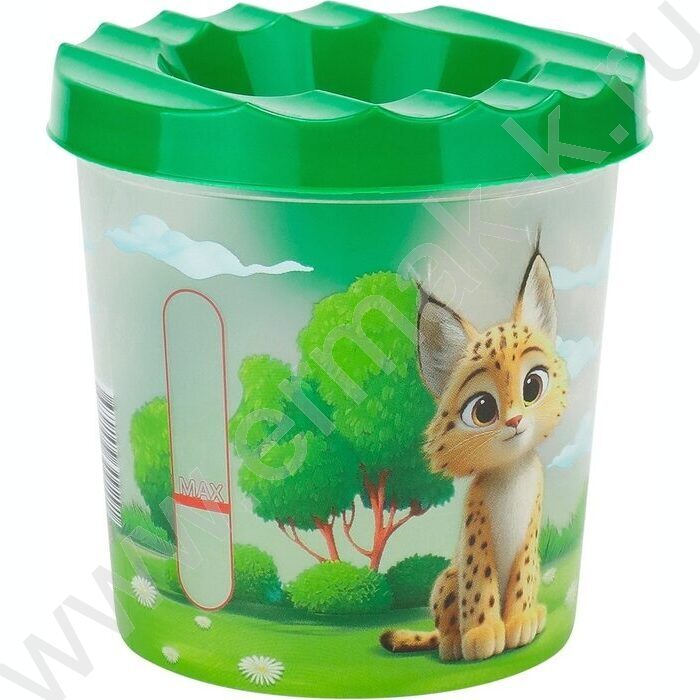 Стакан - непроливайка одинарный Забавные животные-16 NEW | Фото 2