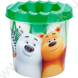 Стакан - непроливайка одинарный Забавные животные-18 NEW | Фото 1