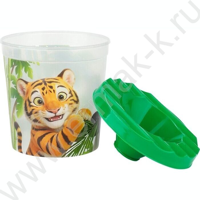 Стакан - непроливайка одинарный Забавные животные-19 NEW | Фото 3