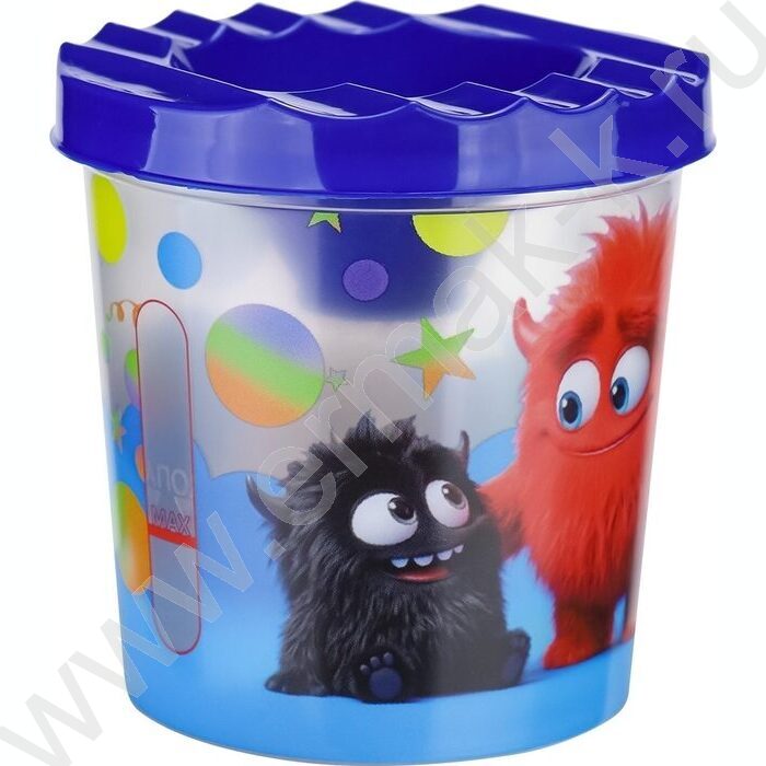 Стакан - непроливайка одинарный Забавные монстрики-2 NEW | Фото 2