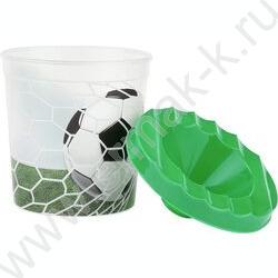 Стакан - непроливайка одинарный Футбольный мяч-37 NEW | Фото 3