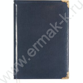 Ежедневник 2027г B6 168л "Bellagio" синий /тв.обл. иск.кожа /золотой срез /2 ляссе NEW