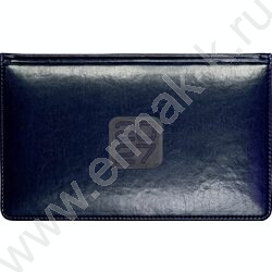 Ежедневник-планинг карманный 2027г "Bravo" синий, тв.обл. иск.кожа,  золотой срез /1 ляссе NEW | Фото 1