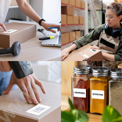 Термоэтикетка 58*30мм "ТОП" рулон /900шт NEW | Фото 9