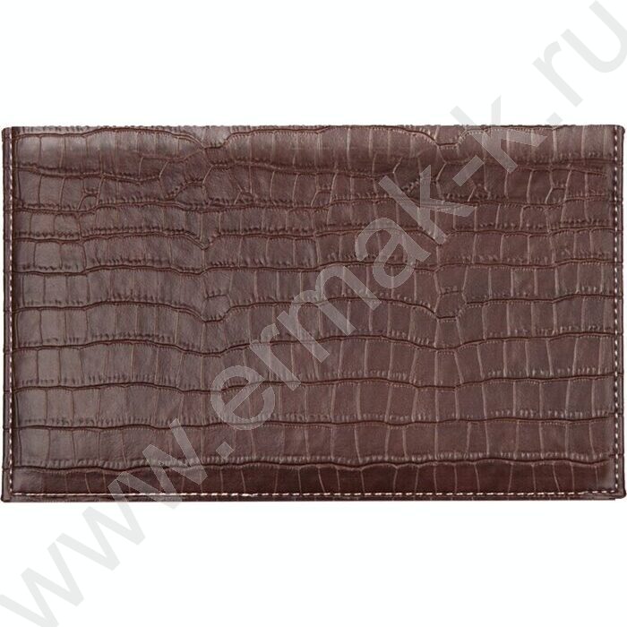 Ежедневник-планинг карманный 2027г "Wild" темно-коричневый, тв.обл. иск.кожа /золот. срез /1 ляс NEW | Фото 1