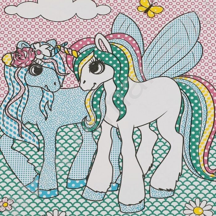 Раскраска водная А4 Единороги NEW | Фото 4