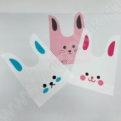 Пакет подарочный "Ушки - завязки", 18*30см., ассорти /50шт | Фото 1