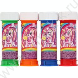 Мыльные пузыри 60мл "Единороги" NEW | Фото 1