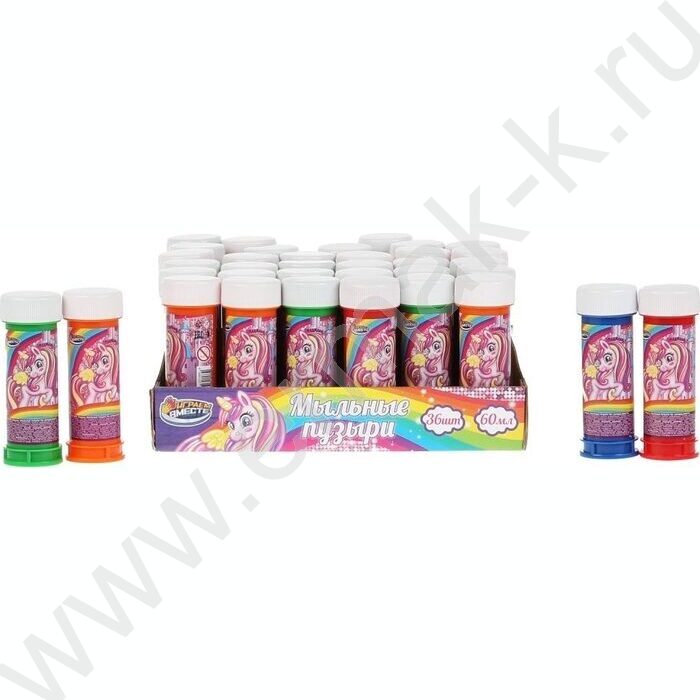 Мыльные пузыри 60мл "Единороги" NEW | Фото 6
