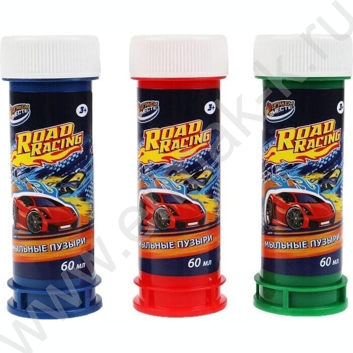 Мыльные пузыри 60мл "Ралли" NEW | Фото 1