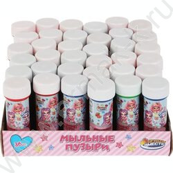 Мыльные пузыри 60мл "Куклы-модницы" NEW | Фото 3