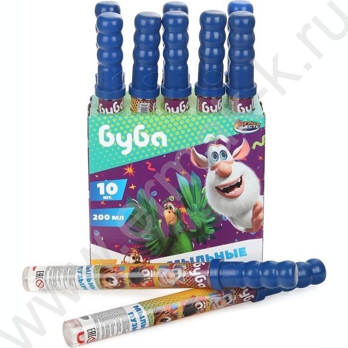 Мыльные пузыри 200мл "Буба"в колбе 38см NEW | Фото 5