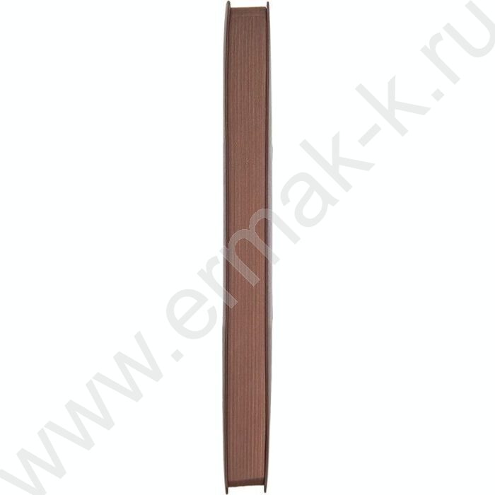 Ежедневник 2027г A5 168л "Orto" темно-корич. с темно-корич. срезом /мяг.обл. иск.кожа /2 ляссе NEW | Фото 2