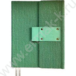 Ежедневник н/дат A5 160л "Sharon" мятный /тв.комб.обл. иск.кожа /магнитная створка /2 ляссе NEW | Фото 1