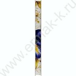 Ежедневник н/дат А5 160л "Greta", ирис /мяг.обл. иск.кожа /с цветным срезом /2 ляссе NEW | Фото 2