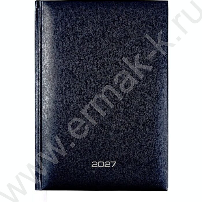 Ежедневник 2027г A5 168л "Orion" темно-синий /тв.обл. бумвинил с поролоном /1 ляссе NEW | Фото 1
