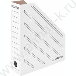 Накопитель архивный  75мм микрогофрокартон /белый /до 700л NEW | Фото 2