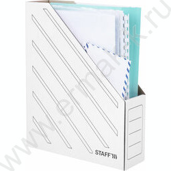 Накопитель архивный  75мм микрогофрокартон /белый /до 700л NEW | Фото 5