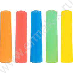 Мел цветной 10цв5цв д/асфальта, круглый NEW | Фото 2