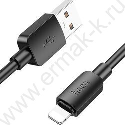 Кабель X96 Hyper iP USB (m)-Lightning (m) 1м /черный NEW | Фото 2