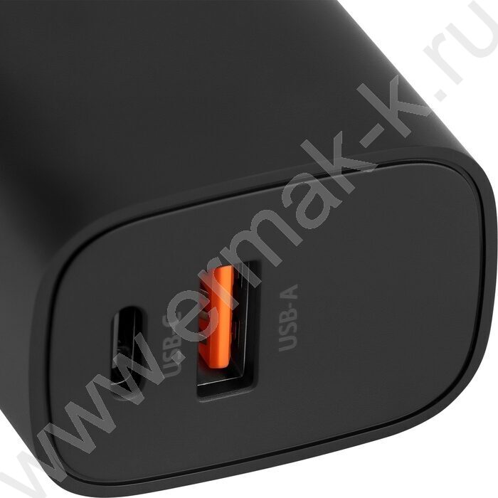 Сетевое зар./устр. BUWD1 20W 3A (PD+QC) USB-C/USB-A универсальное /черный NEW | Фото 8