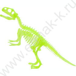 Набор д/творчества Раскопки "Найди окаменелости Тираннозавра" (11 эл) светятся в темноте NEW | Фото 4