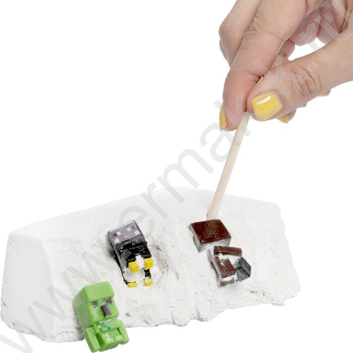 Набор д/творчества Раскопки "Кубикрафт" (3 фигурки) NEW | Фото 4