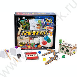 Набор д/творчества Раскопки "Кубикрафт.Охотники за сокровищами" NEW | Фото 2