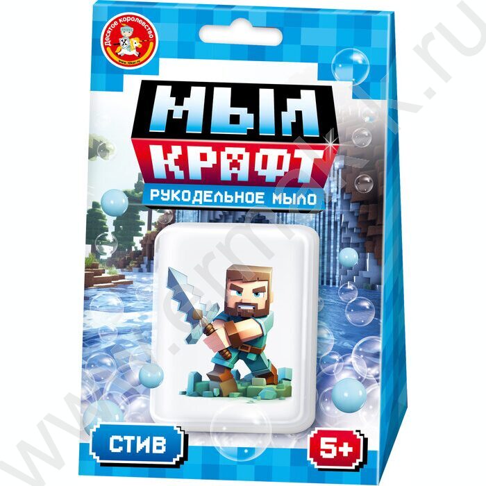 Набор д/творчества Изготовление мыла Рукодельное мыло с картинкой "Мыл Крафт.Стив" NEW | Фото 1