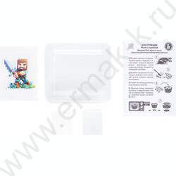 Набор д/творчества Изготовление мыла Рукодельное мыло с картинкой "Мыл Крафт.Стив" NEW | Фото 2