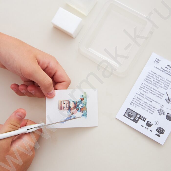 Набор д/творчества Изготовление мыла Рукодельное мыло с картинкой "Мыл Крафт.Стив" NEW | Фото 5