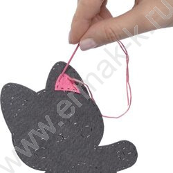 Набор д/творчества Мягкая игрушка из фетра. "Котик" NEW | Фото 6