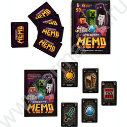 Мемо Кубикрафт 50 карточек NEW | Фото 2