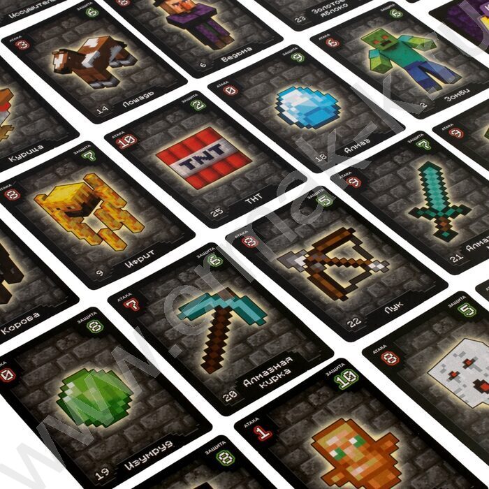 Мемо Кубикрафт 50 карточек NEW | Фото 8